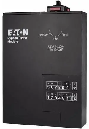 Eaton Electrical Bypass Power Module Hardwire In/Out BPM125HW Eaton Electrical Bypass Power Module Hardwire In/Out BPM125HW