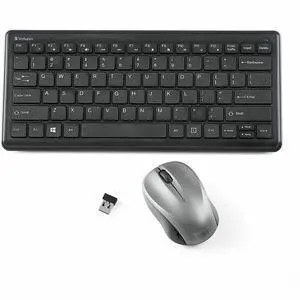 Verbatim Silent Wireless Compact Keyboard and Mouse Combo Verbatim Silent Wireless Compact Keyboard and Mouse Combo