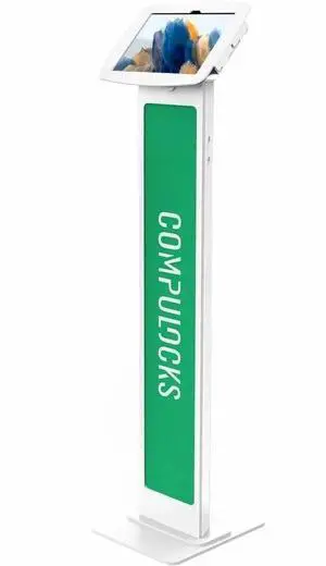 Compulocks Galaxy Tab A8/A7 Lite Enclosure Brandable Floor Stand Space BrandMe Compulocks Galaxy Tab A8/A7 Lite Enclosure Brandable Floor Stand Space BrandMe