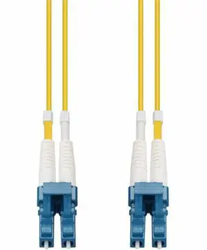AddOn 0.3m LC to LC Yellow OS2 Duplex OFNR Riser-Rated SMF Single Mode Fiber Patch Cable 9/125 AddOn 0.3m LC to LC Yellow OS2 Duplex OFNR Riser-Rated SMF Single Mode Fiber Patch Cable 9/125