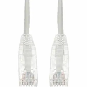 AddOn 10-Pack 5ft White CAT 6 Slim PVC Ethernet Cable Snagless Clear-Claw RJ-45 M/M Bulk Bag Packaged No Twist Ties AddOn 10-Pack 5ft White CAT 6 Slim PVC Ethernet Cable Snagless Clear-Claw RJ-45 M/M Bulk Bag Packaged No Twist Ties