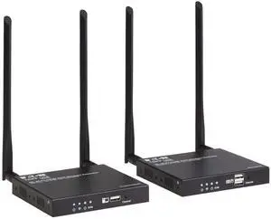 TRIPP LITE SERIES WIRELESS HDMI + USB KVM EXTENDER KIT, 4K 30HZ, 164FT (50M), IR TRIPP LITE SERIES WIRELESS HDMI + USB KVM EXTENDER KIT, 4K 30HZ, 164FT (50M), IR