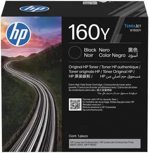 HP 160Y EXTRA HIGH YIELD BLACK ORIGINAL LASERJET TONER CARTRIDGE HP 160Y EXTRA HIGH YIELD BLACK ORIGINAL LASERJET TONER CARTRIDGE