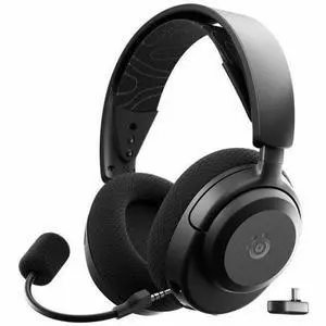 SteelSeries Arctis Nova 3X Wireless Multi-Platform Gaming Headset - Mobile App Control, 40 HR Battery, Neodymium Magnetic Drivers, 2.4GHz/Bluetooth, Xbox, PS5, PC, Switch, Mobile - Black SteelSeries Arctis Nova 3X Wireless Multi-Platform Gaming Headset - Mobile App Control, 40 HR Battery, Neodymium Magnetic Drivers, 2.4GHz/Bluetooth, Xbox, PS5, PC, Switch, Mobile - Black