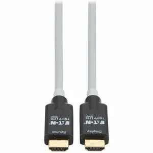 Eaton Tripp Lite series High-Speed Armored HDMI Fiber Active Optical Cable HDMI 2.1 8K 60 Hz 48 Gbps HDR M/M Black 20M Eaton Tripp Lite series High-Speed Armored HDMI Fiber Active Optical Cable HDMI 2.1 8K 60 Hz 48 Gbps HDR M/M Black 20M