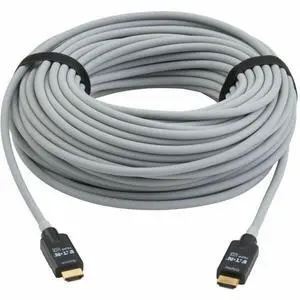 Eaton Tripp Lite series High-Speed Armored HDMI Fiber Active Optical Cable HDMI 2.1 8K 60 Hz 48 Gbps HDR M/M Black 30M Eaton Tripp Lite series High-Speed Armored HDMI Fiber Active Optical Cable HDMI 2.1 8K 60 Hz 48 Gbps HDR M/M Black 30M