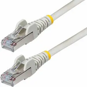 StarTech 3ft Gray CAT6a Ethernet Cable Snagless RJ45 10G 100W PoE S/FTP LSZH 27AWG Pure Copper 500MHz Shielded Network Patch Cord StarTech 3ft Gray CAT6a Ethernet Cable Snagless RJ45 10G 100W PoE S/FTP LSZH 27AWG Pure Copper 500MHz Shielded Network Patch Cord