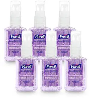 Purell Advanced Hand Sanitizer Gel Infused with Essential Oils, 2oz Travel-Sized, Lavender Scent, 24 Pack Purell Advanced Hand Sanitizer Gel Infused with Essential Oils, 2oz Travel-Sized, Lavender Scent, 24 Pack
