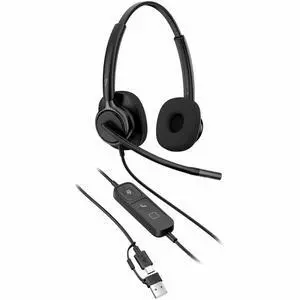 Poly Mission 425 Binaural Wired USB Headset C01B3A6AC3 Poly Mission 425 Binaural Wired USB Headset C01B3A6AC3