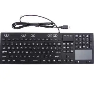DSI WATERPROOF IP68 FULL SIZE KEYBOARD WITH TOUCHPAD LED BACKLIT DSI WATERPROOF IP68 FULL SIZE KEYBOARD WITH TOUCHPAD LED BACKLIT