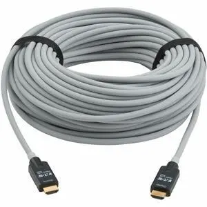 Eaton Tripp Lite series High-Speed Armored HDMI Fiber Active Optical Cable HDMI 2.1 8K 60 Hz 48 Gbps HDR M/M Black 50M Eaton Tripp Lite series High-Speed Armored HDMI Fiber Active Optical Cable HDMI 2.1 8K 60 Hz 48 Gbps HDR M/M Black 50M