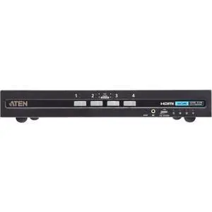 ATEN 4-Port USB HDMI Secure KVM Switch with CAC PSD PP v4.0 Compliant ATEN 4-Port USB HDMI Secure KVM Switch with CAC PSD PP v4.0 Compliant