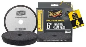 Meguiar's Professional 6" Foam Finishing Pads *2-Pack Meguiar's Professional 6" Foam Finishing Pads *2-Pack