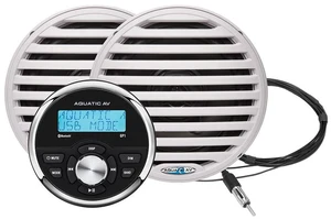 Aquatic AV GP1 Gauge Stereo & Economy 6.5" Speakers - White (Pair) Aquatic AV GP1 Gauge Stereo & Economy 6.5" Speakers - White (Pair)