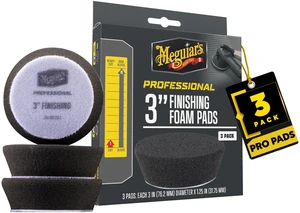 Meguiar's Professional 3" Finishing Foam Pads *3-Pack Meguiar's Professional 3" Finishing Foam Pads *3-Pack