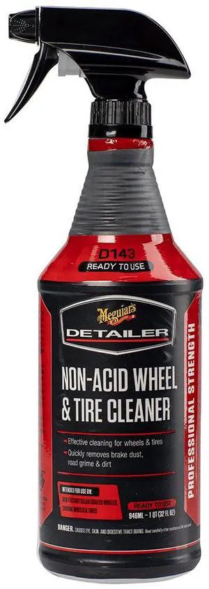Meguiar's Non-Acid Wheel & Tire Cleaner - 32oz Meguiar's Non-Acid Wheel & Tire Cleaner - 32oz