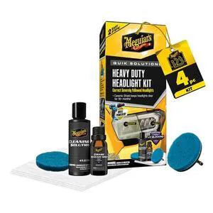 Meguiar's Quik Solutions Heavy Duty Headlight Kit Meguiar's Quik Solutions Heavy Duty Headlight Kit