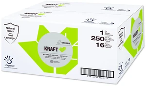 Kraft Tech Multi-Fold Paper Towel Kraft 1-Ply 9.5 x 9.25 Brown 16 Packs/Carton 410163 Kraft Tech Multi-Fold Paper Towel Kraft 1-Ply 9.5 x 9.25 Brown 16 Packs/Carton 410163