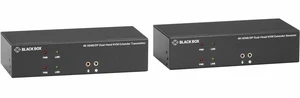 Black Box KVX Series KVM Extender Kit over Fiber 4K Dual-Monitor HDMI/DisplayPort USB 2.0 Serial Audio Local Video Black Box KVX Series KVM Extender Kit over Fiber 4K Dual-Monitor HDMI/DisplayPort USB 2.0 Serial Audio Local Video