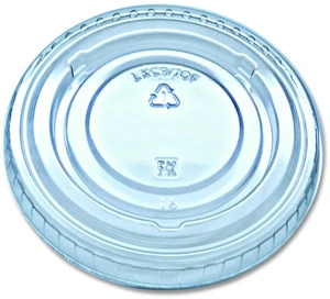 Kal-Clear/Nexclear Drink Cup Lids Flat Lid with No Slot Fits 9 oz to 10 oz Cold Cups Plastic Clear 2500/Carton 9508068 Kal-Clear/Nexclear Drink Cup Lids Flat Lid with No Slot Fits 9 oz to 10 oz Cold Cups Plastic Clear 2500/Carton 9508068