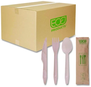 Wood Cutlery General Purpose Fork/Knife/Napkin/Spoon Natural 500/Carton EPS215 Wood Cutlery General Purpose Fork/Knife/Napkin/Spoon Natural 500/Carton EPS215