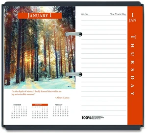 Earthscapes Desk Calendar Refill Nature Photography 3.5 x 6 White/Multicolor Sheets 12-Month Jan to Dec: 2026 417 Earthscapes Desk Calendar Refill Nature Photography 3.5 x 6 White/Multicolor Sheets 12-Month Jan to Dec: 2026 417