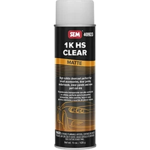SEM 1K HS Clear - 20oz Aerosol Can - Matte Finish SEM 1K HS Clear - 20oz Aerosol Can - Matte Finish