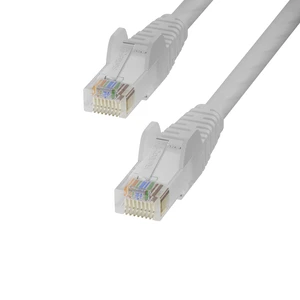 StarTech 75ft White Cat6 Ethernet Cable Snagless RJ45 UTP 24AWG Bare Copper Wire Network Patch Cord StarTech 75ft White Cat6 Ethernet Cable Snagless RJ45 UTP 24AWG Bare Copper Wire Network Patch Cord