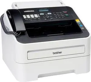 Brother FAX-2840 High Speed Mono Laser Fax Machine, Dark/light gray - FAX2840