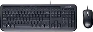 Microsoft 3J2-00001 Wired Desktop 600 for Business - Wired Keyboard and Mouse Combo. Spill Resistant Design.