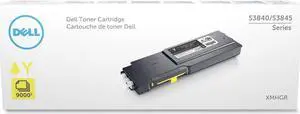 DELL PRINTER ACCESSORIES XMHGR 9K HI YIELD YELLOW CARTRIDGE