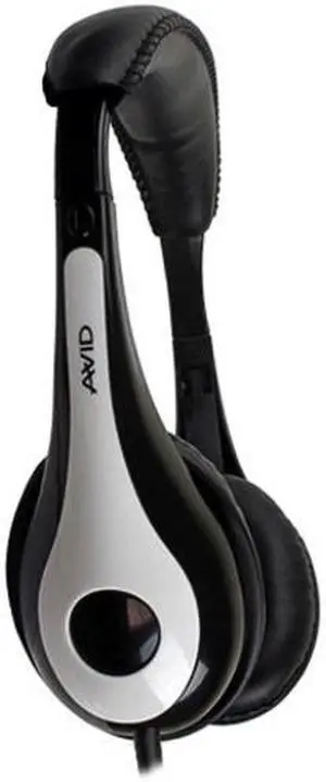 Ergoguys White/Black 3.5mm Connector On-Ear Headphone