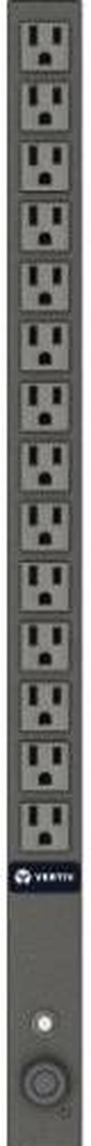 Liebert Vertiv VP9567 Vertical 14-Outlet (14x5-15R) Basic Rack PDU