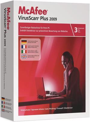 McAfee VirusScan Plus 2009 - 3 User