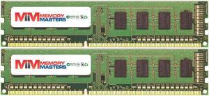MemoryMasters 4GB (2x2GB) DDR3-1600MHz PC3-12800 NON-ECC UDIMM 2Rx8 Desktop Memory Module