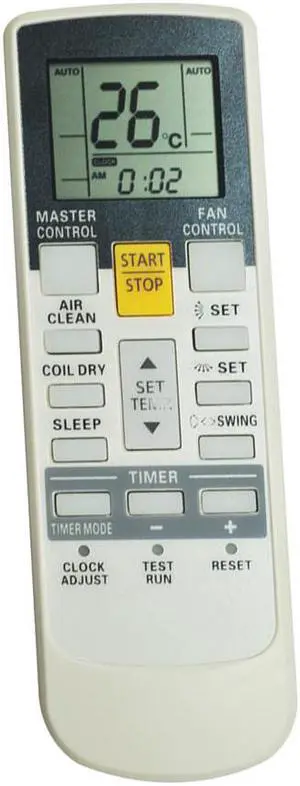 Replacement Remote control for FUJITSU ASU18CL AR-RY14 ASU18RLXFW AC A/C Air Conditioner