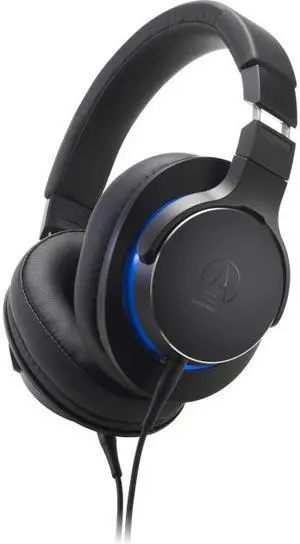Audio-Technica ATH-MSR7bBK Over-Ear High-Resolution Headphones, Black