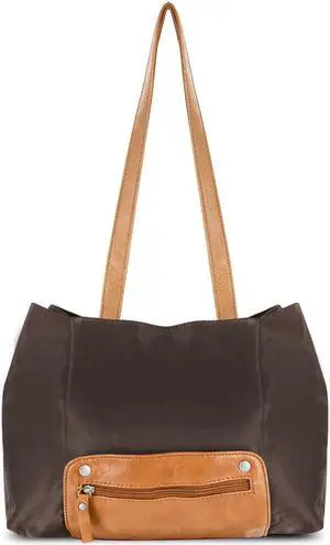 Travelon Twenty9Five Piegare Mini Tote (Brown)
