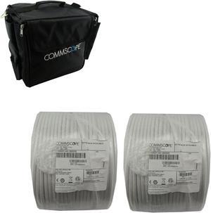 COMMSCOPE CPJ BAG Coax Cable Feeder with TWO(2) 500' Foot Cables INCLUDED