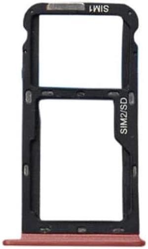 SIM Tray Holder SD Card Reader Slot Adapter for Meizu M5C (Pink)