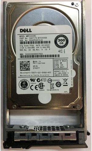Dell 300GB, 10K RPM, SAS w/ tray, 2.5"   - 740Y7
