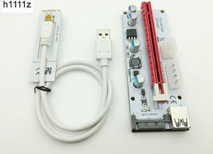 Riser White 008S NGFF M.2 PCIE PCI-E 1X 2X 4X 8X 16X USB 3.0 Adapter Card 60cm Data Cable for BTC Mining Bitcoin Miner Antminer