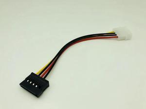 IDE to Serial ATA SATA HDD Hard Drive Power Adapter Cable SATA Power Cable Cord 15Pin SATA to 4Pin IDE Power for BTC Mining