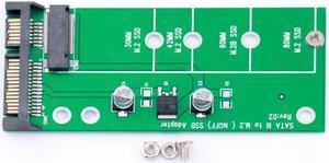 M.2 B KEY NGFF 30mm 42mm 60mm 80mm mSata SSD to SATA III SATA3.0 Adapter Convert Card