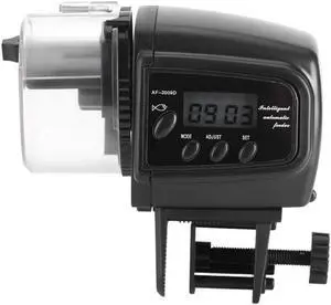 LCD Electronic Automatic Fish Feeder Dispenser Timer Automatic Tank Food Feeding Machine Aquarium Auto Fish Feeder Timer