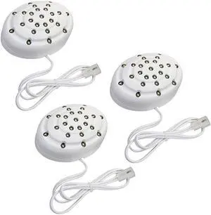 Amertac LED30HBAM LED Accent Light, 3 Pack White