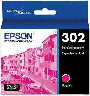 EPSON Claria Premium 302 T302320-S Standard Capacity Ink Cartridges Magenta