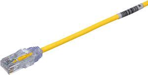 Panduit 2ft Cat.6 UTP Patch Network Cable UTP28SP2YL