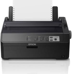 Epson - C11CF37201 - Epson FX-890II 9-pin Dot Matrix Printer - Monochrome - Energy Star - 738 cps Mono - USB - Parallel
