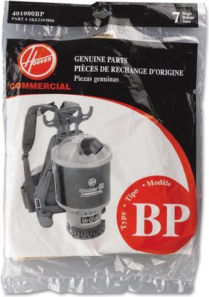 Hoover 401000BP Disposable Paper Liner for Commercial Backpack Vacuum Cleaner- 7/Pack